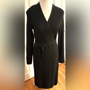 Banana Republic Black Wrap Dress- NWT